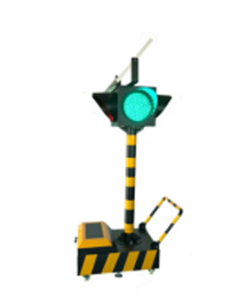 墨玉太阳能移动信号灯